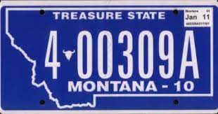 Montana License Plate State Mottos License Plate Montana