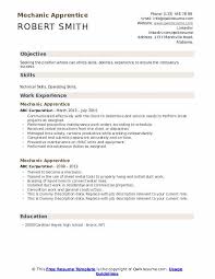 Maybe you would like to learn more about one of these? Mechanic Apprentice Resume Samples Qwikresume