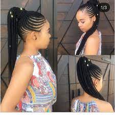 K Keitu Braided High Ponytail With Accessories Protectivestyles High Ponytail Hairstyles Hair Styles African Hair Braiding Styles It's easy to put on fashion, and it. k keitu braided high ponytail with