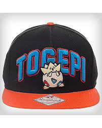 Pokemon Togepi Snapback Hat Spencer S Gamers Clothes Snapback Hats Pokemon Togepi