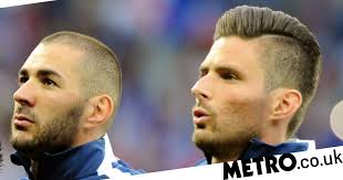 Footballers tend to have a certain penchant for getting terrible haircuts, and it seems that karim benzema is no different. Olivier Giroud Shuts Down Karim Benzema With Perfect Response To Go Kart Comments Metro News