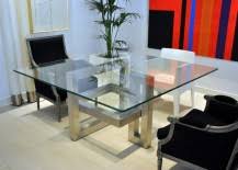 20 sleek stainless steel dining tables