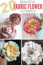 Check spelling or type a new query. 20 Easy Fabric Flower Tutorials The Crafty Blog Stalker