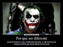 Ser Diferente Joker Joker And Harley Mafia Quote