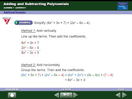 Coloring pages provide a good approach to combine learning and satisfaction for your daughter or son. Adding And Subtracting Polynomials Ppt Download