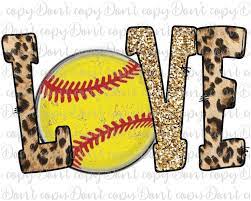 Love Softball Sublimation Design Softball Png Love Sport Design Digital Download Softball Sublimation Download Transfers Designs In 2021 Softball Backgrounds Softball Design