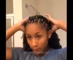 While providing some of the benefits of modern ties being flexible in size and self closing rubber ties could catch on. Rubber Band Wash And Go Hairstyle Video In 2021 Band Hairstyles Natural Hair Styles Easy Curly Hair Styles Easy