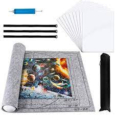Maybe you would like to learn more about one of these? Libay Jigsaw Puzzle Mat Roll Up Puzzle Saver Store 500 1000 1500 2000 Pieces Felt Puzzle Mat With 9 Pieces Puzzle G Puzzle Saver Puzzle Mat Puzzle Roll Up Mat