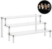 Walmart Acrylic Tabletop Wooden Display Stand, 3-Tier ...