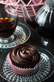 Preheat oven and prepare cake pans. Devil S Food Cupcakes With Dark Chocolate Frosting Erren S Kitchen