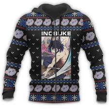 Inosuke Ugly Christmas Sweater Demon Slayer Anime Xmas Gift Custom Clo Gear Anime From ugly sweaters that rep your fave cult. inosuke ugly christmas sweater demon