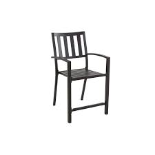 Filter benches dining chairs sofas stools ottomans, pouffes and beanbags occasional chairs ottomans & footstools pouffes, beanbags & floor cushions. Hampton Bay Mix Match Stacking Slat Patio High Dining Chair In Black The Home Depot Canada
