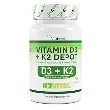Together, they could be even stronger. Vit4ever Store Vitamin D3 K2 Depot Lebensmittel Test 2021