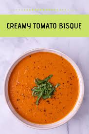 Creamy Tomato Bisque Recipe In 2020 Tomato Bisque Bisque Soup Easy Skillet Meals