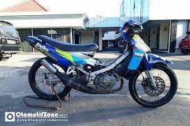 Bismillahirohmannirohim dijual motor satria 2tak modifikasi trail cocok. Suzuki Satria 120r 2002 Semarang Tasikmalaya Demi Kencang Otomotifzone