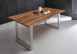 Geschenk esstisch holz pinie massiv tisch 140×80 shabby dunkel eiche antik küche. Esstisch Baumkante Massiv Akazie Natur 140 X 80 Silber Milo