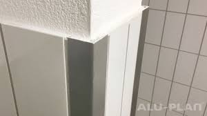 Proline bietet das eckschutzprofil in glänzend und gebürstet an. Produktgalerie Alu Plan