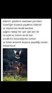 Dikersin Gozlerini Masmavi Yarinlara Adnan Yucel Siir Edebiyat Sair
