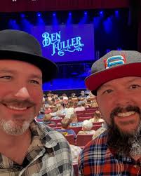 The birthday week continued with Ben Fuller (with his band) at Marion  Cultural and Civic Center. So…to steal words out of Ben Fuller's mouth  tonight, praise God. He recently released the song “