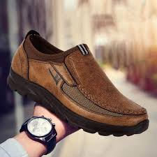Casual Quality Leather Loafers Slip On Shoes Business Casual Shoes Loafers Men Leather Oxford Shoes