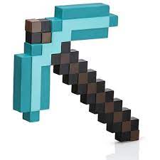 Thinkgeek Inc Minecraft Deluxe Diamond Pickaxe Minecraft Toys Minecraft Diamond Pickaxe Minecraft