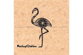 Download Flamingo Mandala Design Graphic By Mockup Station Creative Fabrica