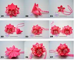 My Creative Art Crafts Tutorial Kusudama Ball Morning Glory