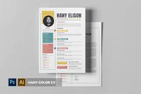 29 cool & colorful resume cv templates
