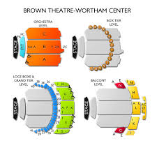 Brown Theatre At Wortham Center 2019 Seating Chart