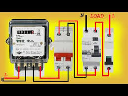 Square d homeline 40 amp 2 pole gfci circuit breaker. Elcb Wiring Diagram Drawing