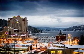 Winter On Lake Coeur D Alene Idaho Coeur D Alene Coeur D Alene Idaho Couer Dalene Idaho
