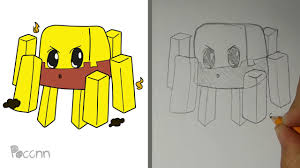 How To Draw A Minecraft Blaze - A Minecraft Series : 4 Steps - Instructables