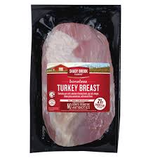 Heat oven to 350 degrees f. Boneless Basted Skin On Turkey Breast Half Cut Shady Brook Farms