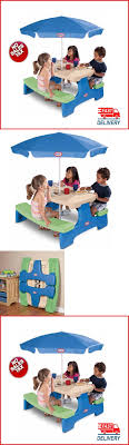 Child Size 2574 Little Tikes Easy Store Picnic Table With Umbrella Buy It Now Only 82 79 On E Picnic Table With Umbrella Umbrellas For Sale Little Tikes