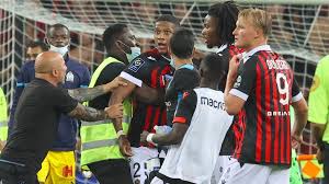 Ugly scenes after dimitri payet got tagged in the face by stupid, moronic nice fans. Vltcjmkyia0jrm