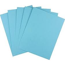 chart paper blue pack of 2