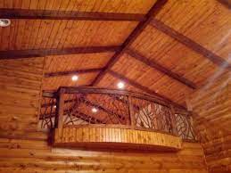 Start by using a paintbrush to coat the outside strip of stair rail. Curved Railing Pictures And Building Instructions