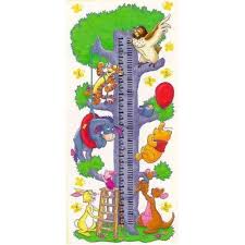 Winnie The Pooh Growth Chart Google Search Cross Stitch