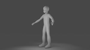 Check spelling or type a new query. 3d Model Anime Character Base Mesh Vr Ar Low Poly Obj Fbx