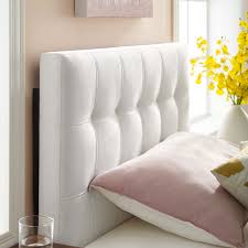 Check spelling or type a new query. Lily Biscuit Tufted Twin Performance Velvet Headboard White