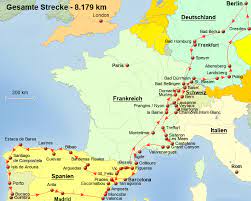 Fränkische schweiz von mapcarta, die offene karte. Schweiz Frankreich Spanien Portugal Wohnmobil Tour