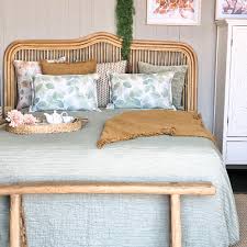 Maybe you would like to learn more about one of these? Penny Natural Rattan Bedhead King Humble Home