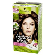 This is the perfect ash brown hair color to banish brass and start fresh with a cool, deep brunette hair color! Schwarzkopf Natural Easy 4 7 Medium Brown Hair Color Cream 1 Set Tesco Lotus Groceries