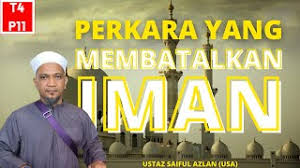 Menyatakan perkara yang membatalkkan iman melalui; Perkara Yang Membatalkan Iman L Pendidikan Islam L Tingkatan 4 Kssm L Pelajaran 11 Youtube