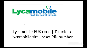 Envíos gratis en el día ✓ compre sim unlock card en cuotas sin interés! Lycamobile Puk Code Reset Pin Code Youtube