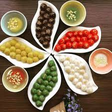 Hướng dẫn cách làm bánh flan tại nhà ngon nhất. Cach Lam Banh Troi NÆ°á»›c NgÅ© Sáº¯c Ä'Æ¡n Giáº£n Tá»« Mau Nguyen Liá»‡u Tá»± Nhien Vietnamese Dessert áº©m Thá»±c Banh