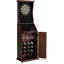 Dart board cabinet lights choices to get these products within your budget and requirements. Barrington Bristle Dartboard Cabinet With Wine Storage Amp Led Lights Walmart Com Walmart Com