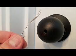 If you are locked out of your bathroom, this video will show you how to unlock your bathroom door with a bobby pin. 9 Clever Ways On How To Pick A Lock For Survival