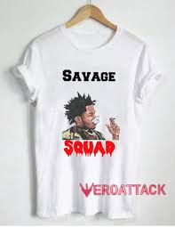 Fredo Santana Savage Squad T Shirt Size Xs S M L Xl 2xl 3xl Shirt Size Savage Squad Printed Shirts