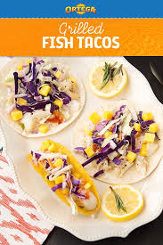 These fish tacos are so flavorful and satisfying, but still healthy. Ortega Grilled Fish Tacos Grilled Fish Soft Tacos Grilled Fish Tacos